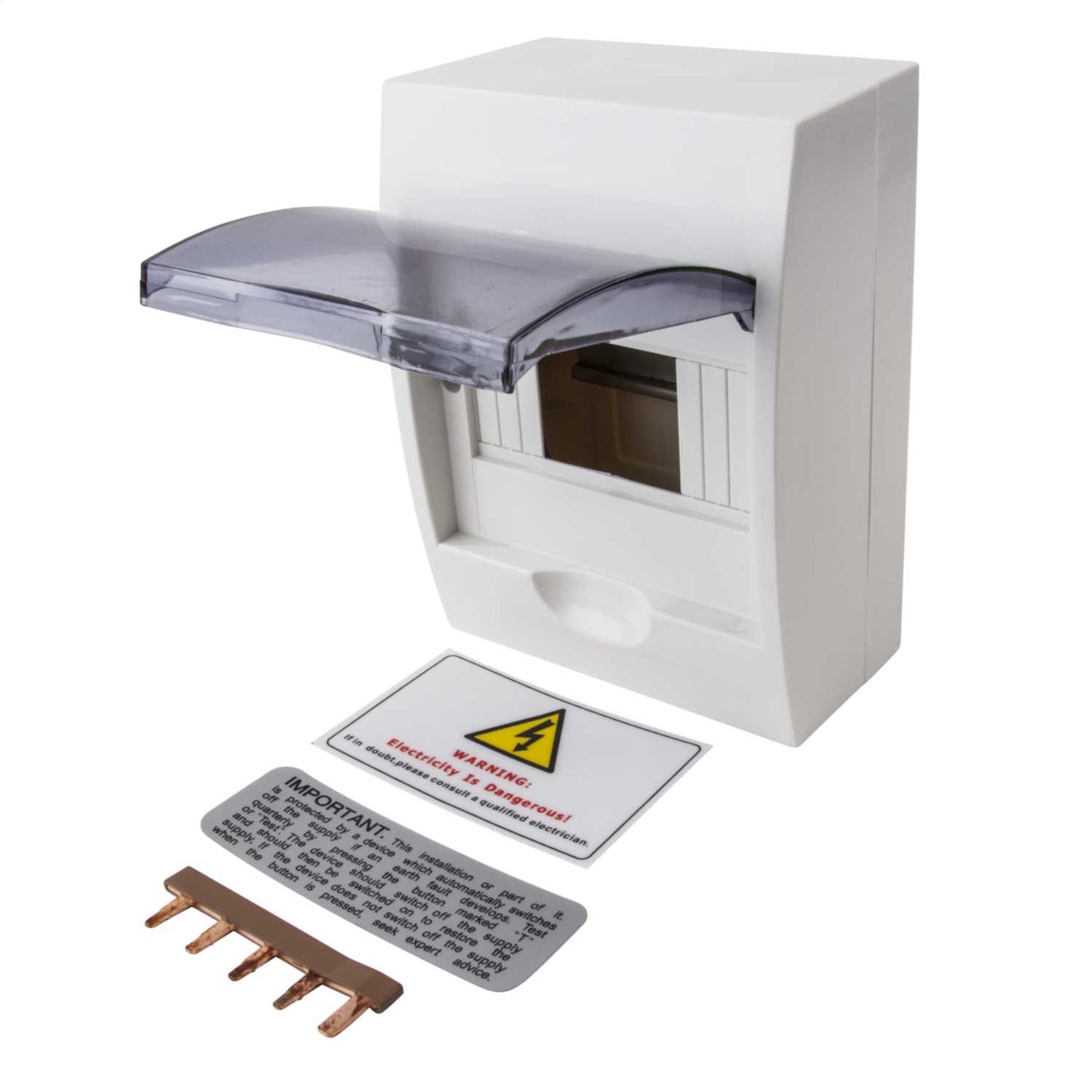 Cudis 6 Way Insulated Enclosure with Cover IP40