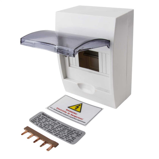Cudis 6 Way Insulated Enclosure with Cover IP40