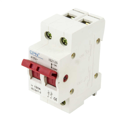 Cudis 125A DP Isolator Incomer