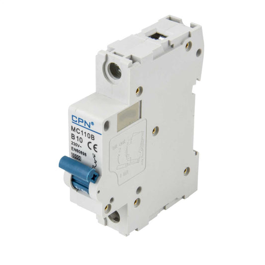 Cudis MC 10A Single Pole 6kA B Curve MCB