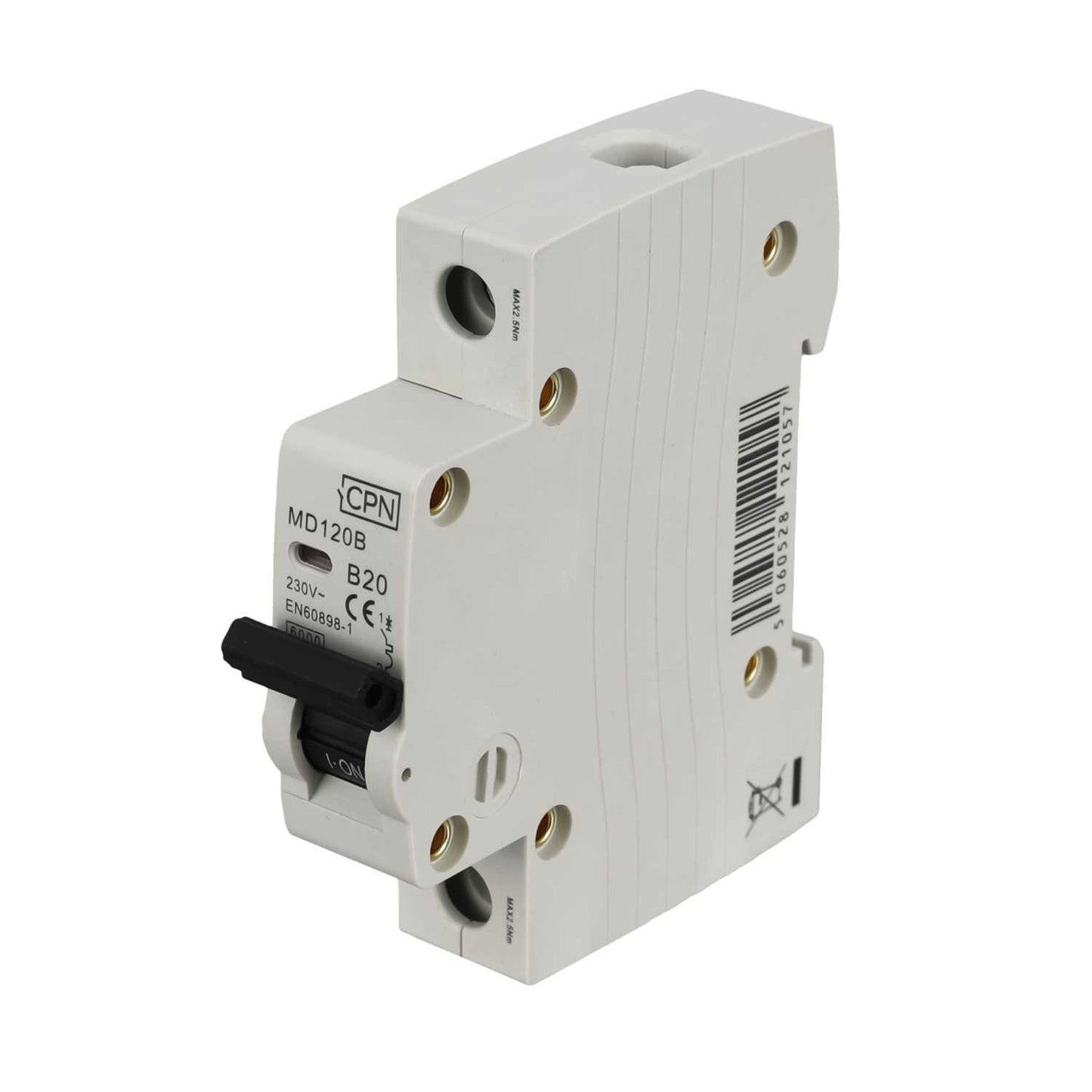 Cudis MD 20A Single Pole 6kA B Curve MCB
