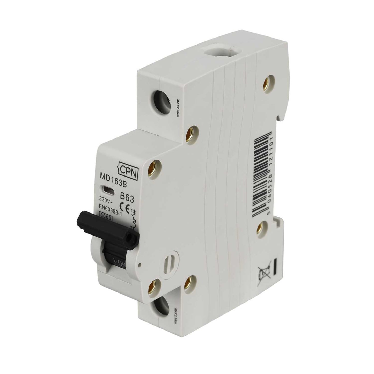 Cudis MD 63A Single Pole 4.5kA B Curve MCB