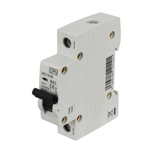 Cudis MD 63A Single Pole 4.5kA B Curve MCB