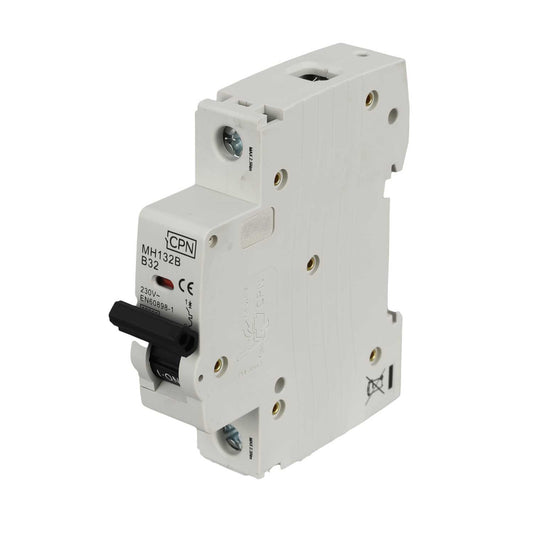 Cudis 32A Single Pole 10kA B Curve MCB