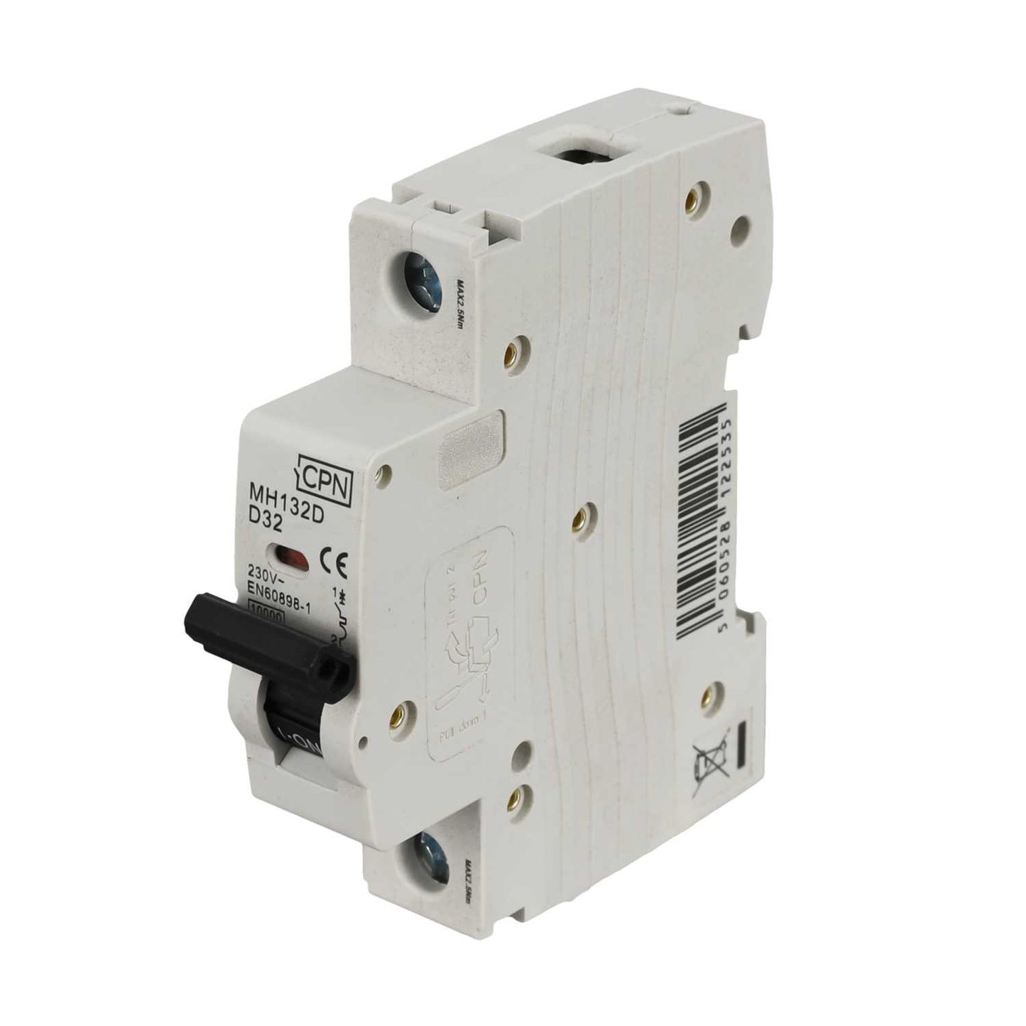 Cudis 32A Single Pole 10kA D Curve MCB