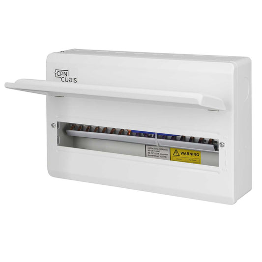 Cudis 18 Way Metal Clad Consumer Unit (No Incomer)