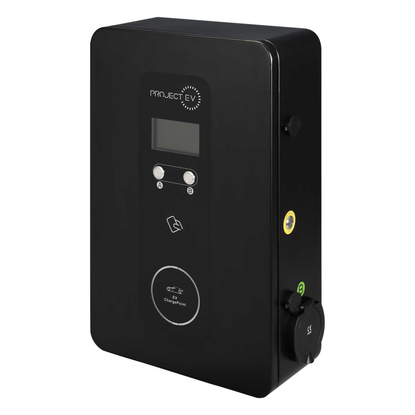 Project EV 22kW Pro Earth AC Wall Charger with 2 x 32A Type 2 Sockets and Rfid