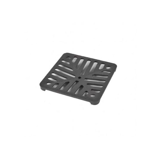 CANOVA CLAY SQUARE CAST IRON GULLY GRID 150mm IG2C