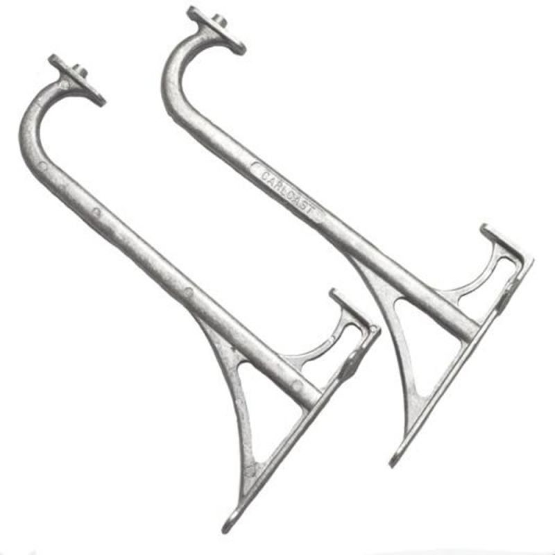 LECICO C002043 ATLAS CAST IRON BASIN BRACKETS 300mm (PAIR)