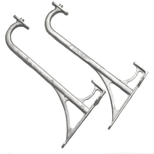 LECICO C002043 ATLAS CAST IRON BASIN BRACKETS 300mm (PAIR)