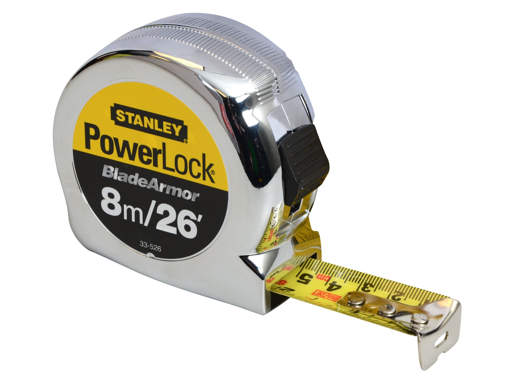 STANLEY STA033526 POWERLOCK TAPE RULE 8m 