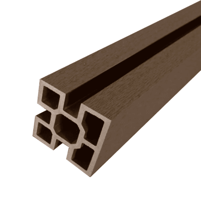 COMPLETE COMPOSITE FENCING VERSAFENCE COMPOSITE FENCE POST 2400mm OAK CCVFCPO