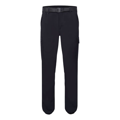 Stretch Lightweight Cuffed Trousers, 28, R, Black