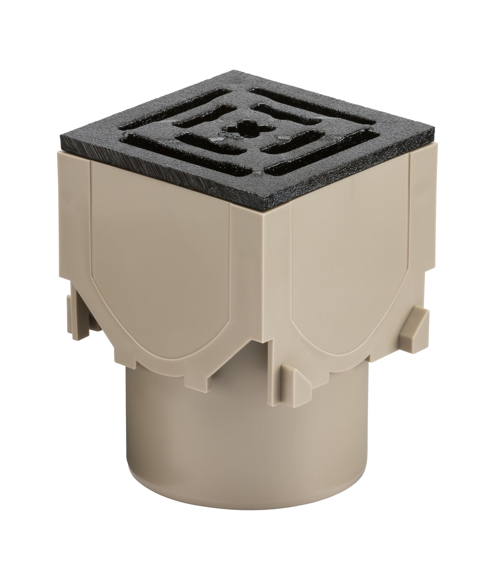 ACO RAINDRAIN B125 CORNER UNIT CAST IRON VERTICAL OUTLET 47010