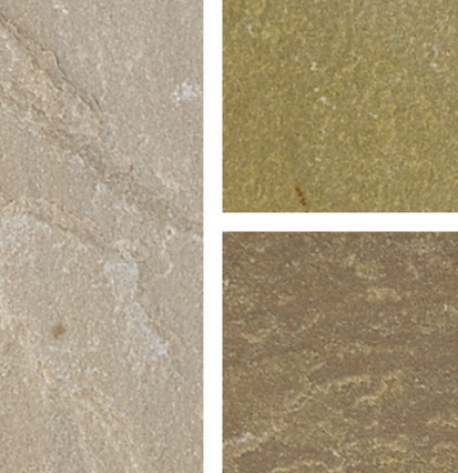 BRADSTONE NATURAL SANDSTONE PAVING 300 x 300 x 22mm AUTUMN GREEN 66514