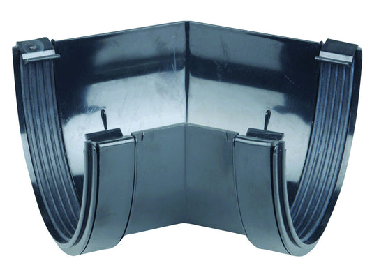 OSMA DEEPLINE GUTTER ANGLE 45deg 113mm 9T904B BLACK