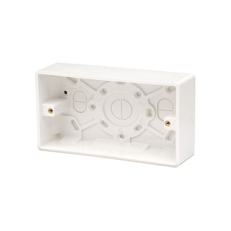 CLICK CMA084 2-GANG PATTRESS BOX 35mm