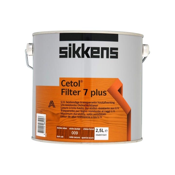 SIKKENS CETOL FILTER 7 2.5l DARK OAK 5085907