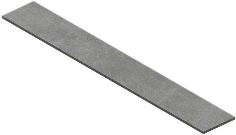 GLOBAL STONE STATION PORCELAIN EDGING STRIP 900 x 140mm IRON SIPE1490B