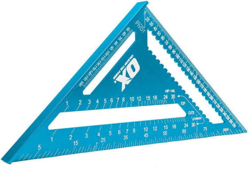OX-P506530 PRO ALUMINIUM RAFTER SQUARE METRIC 300mm