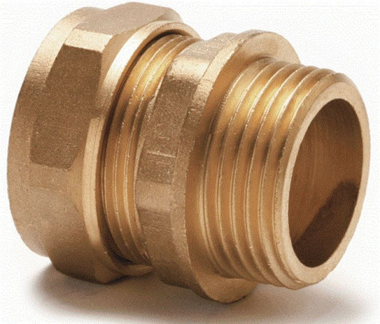 FLOWFLEX COMPRESSION MALE IRON COUPLING 42mm x 1.1/2" P902.25