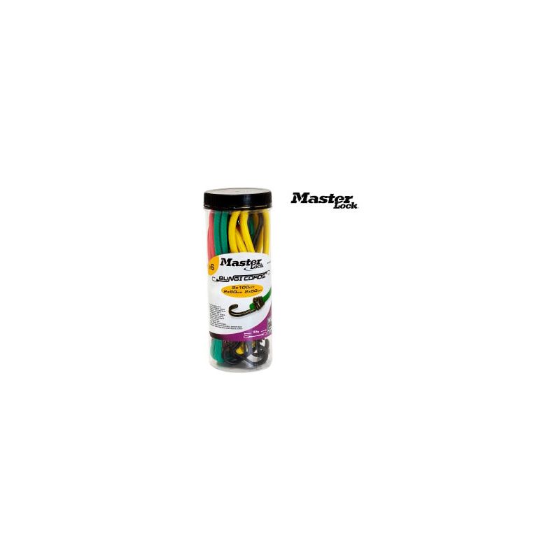 MASTERLOCK MLK3040E BUNGEE JAR (6 PIECE)