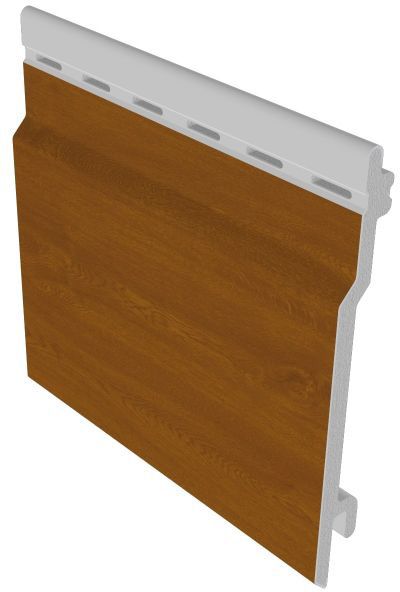 FREEFOAM OPEN VEE CLADDING 5m x 100mm WOODGRAIN OAK FV100WGO