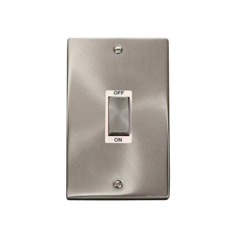 CLICK VPSC502WH 45 AMP DP 2 GANG INGOT