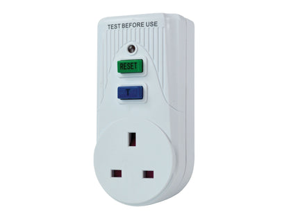 FAITHFULL FPPRCD RCD SAFETY ADAPTER 240v
