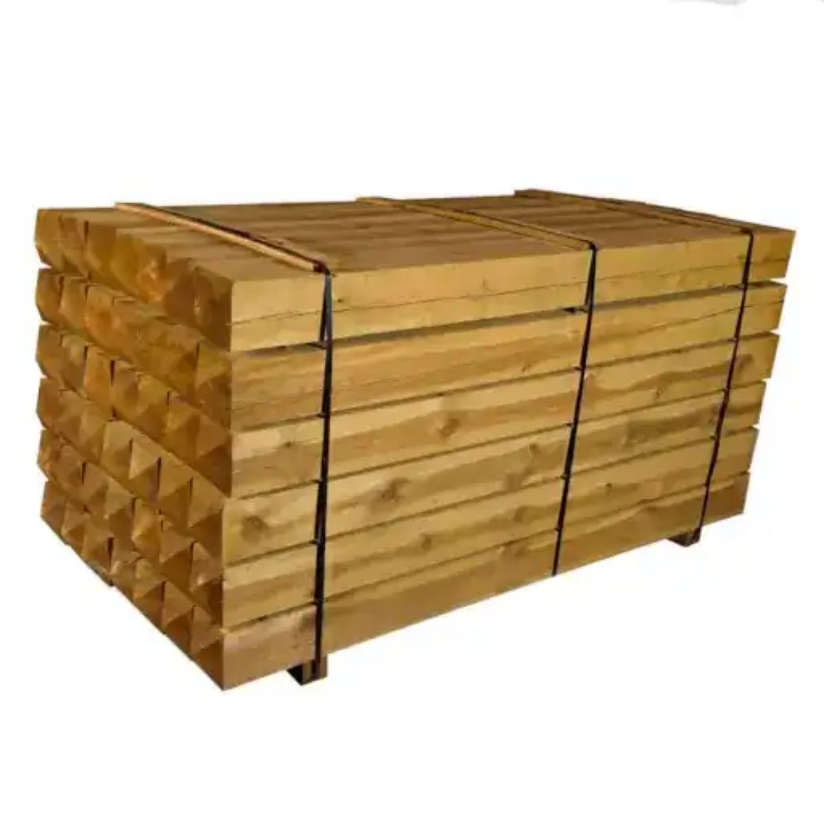 WOODBANK 200 x 200mm x 2.4m SAWN UC4 TREATED GATE POST 4WW GP5GR-4 FSC
