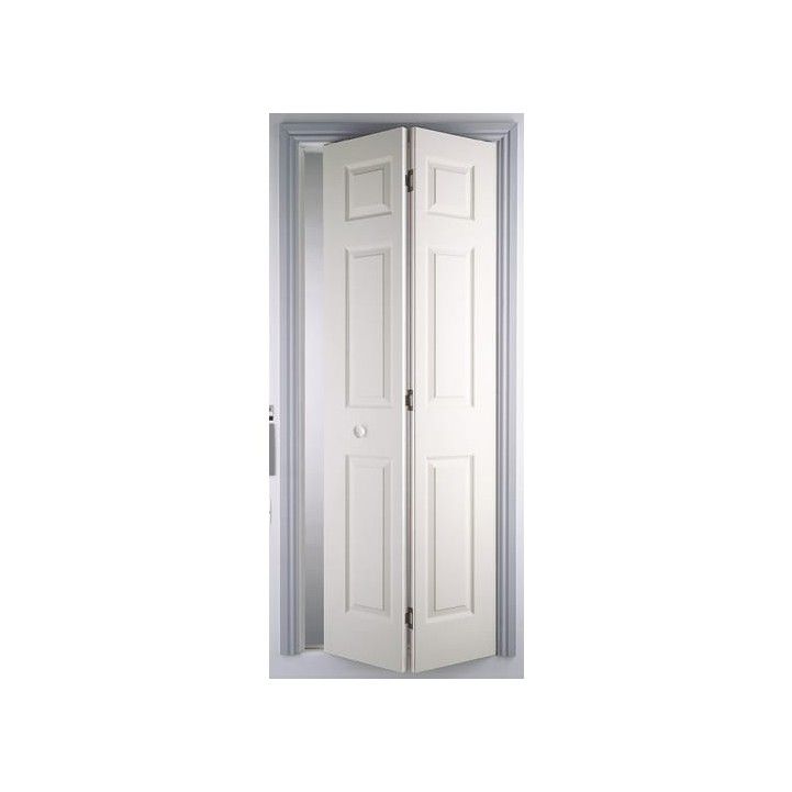 Premdor Moulded 6 Panel Smooth Bi-Fold 6'6 x 2'6 1981 x 762 x 35mm