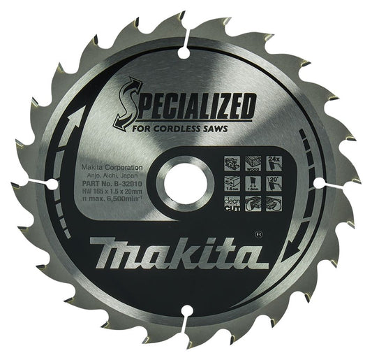Makita Tct Saw Blade BBs16524E 1.50 | B-32910