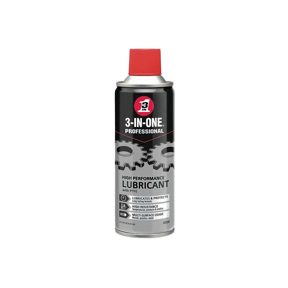 3-IN-1 HOW44603 PROFESSIONAL HIGH PERFORMANCE LUBRICANT 400ml