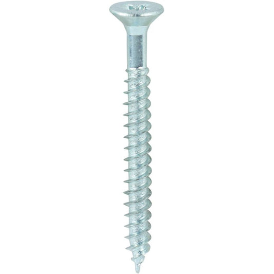 TIMCO TWINTHREAD CSK BZP WOODSCREWS 7 x 1 1/2" (BOX 200) 07112CWZ