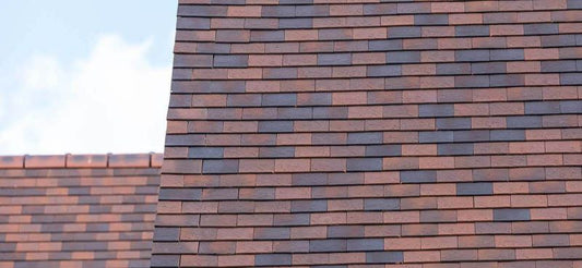 MARLEY HAWKINS SINGLE CAMBER CLAY TILES STAFFORDSHIRE BLUE 265 x 165mm MAKE306AB