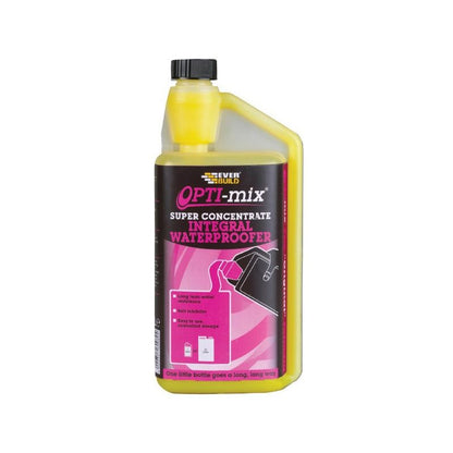Everbuild Opti-Proof Concentrated Integeral Waterproofer 1L OPTIPROOF1