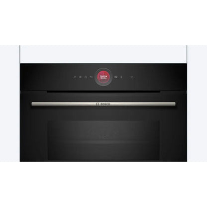 BOSCH CMG7241B1B SERIES 8 COMPACT OVEN C/W MICROWAVE 450mm BLACK