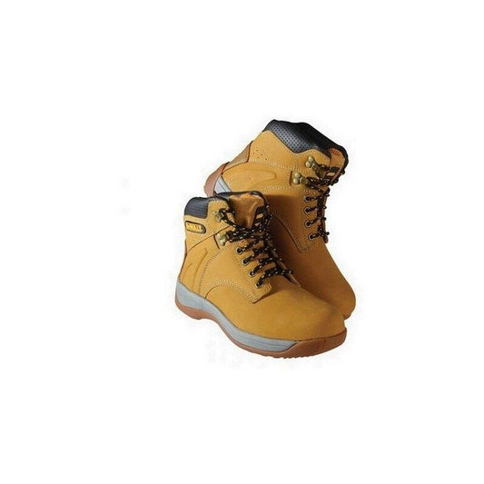 DEWALT  EXTREME SAFETY BOOTS WHEAT  SIZE 7