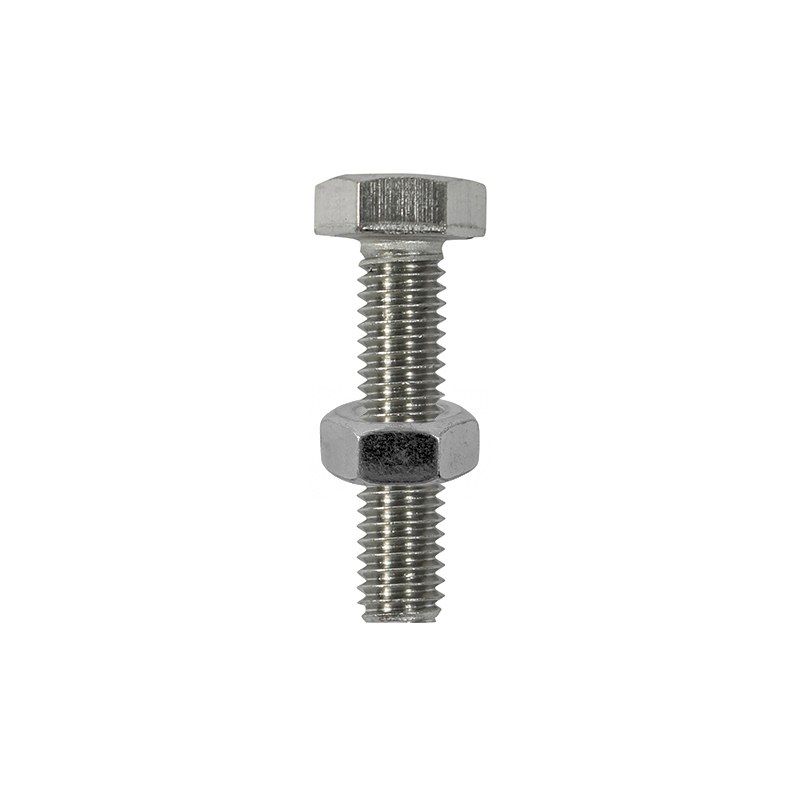 TIMCO STAINLESS STEEL HEX BOLTS & NUTS M6 x 16mm S616SSP