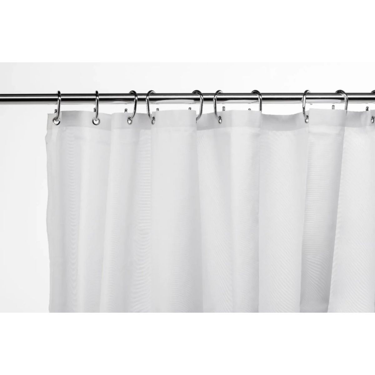 CROYDEX GP00851B HIGH PERFORMANCE SHOWER CURTAIN 1800 x 1800mm WHITE