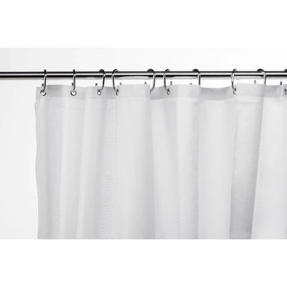 CROYDEX GP00851B HIGH PERFORMANCE SHOWER CURTAIN 1800 x 1800mm WHITE