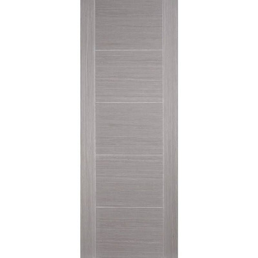 LPD LIGHT GREY PRE-FINISHED VANCOUVER DOOR 1981 x 762 x 35mm (30") LGRVAN30