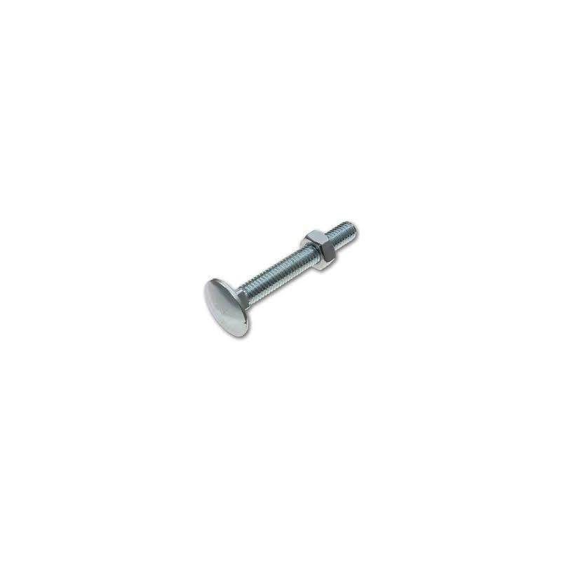 CUP SQUARE BOLT & NUT BZP M10 x 130mm OJ472614