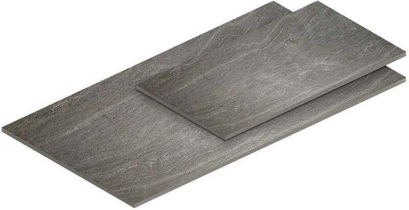 GLOBAL STONE PORCELAIN MIXED SIZE SERIES 800 x 400mm LIQUORICE LIPE4080S