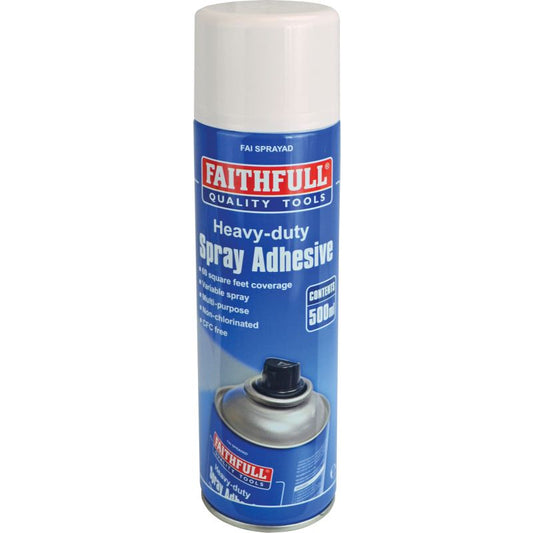 FAITHFULL FAISPRAYAD NO-CHLORINATED SPRAY ADHESIVE 500ml