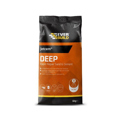 Everbuild Jetcem Rapid Setting Sand & Cement JETMIX6