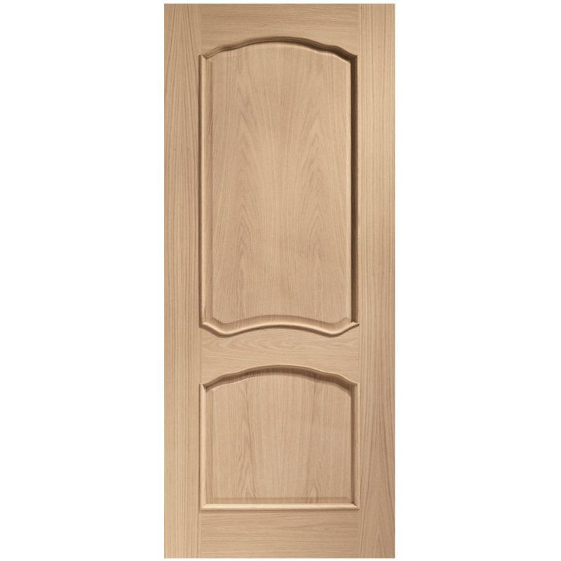 XL OAK VENEERED LOUIS RAISED MOULD DOOR INTOLOU30RM 1981 X 762 X 35MM (30")