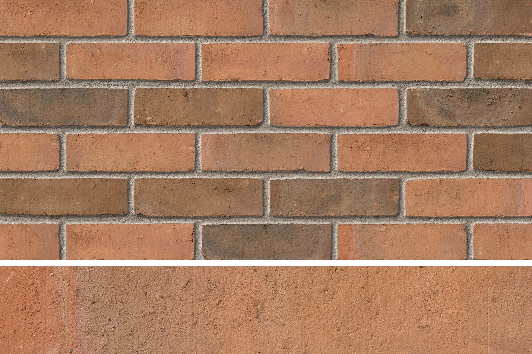 IBSTOCK BIRTLEY CUMBERLAND BLEND BRICK 65mm (98 PER LEG) A2629A