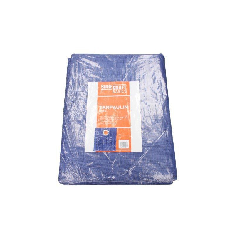 SUREGRAFT 80GSM TARPAULIN 12FTX9FT 3.6MX2.7M