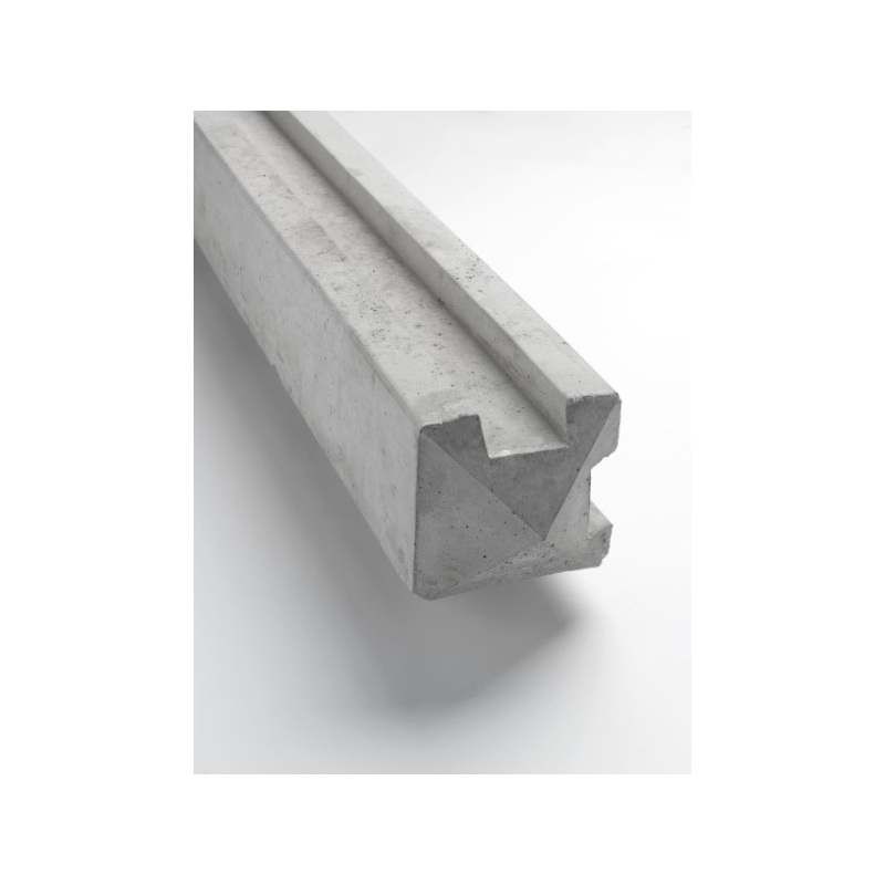 NAYLOR WET-MIX SMOOTH CONCRETE SLOTTED CORNER POST 7'9" SP8C